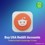 USA Reddit Accounts – Verified via Gmail | Account Age: 2-3 Years