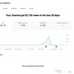 YouTube 1180 Subscriber Organic Monetized Channel