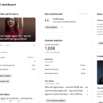 YouTube 1 030 Subscriber Organic Monetized Channel