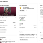 YouTube 1000 Subscriber Organic Monetized Channel