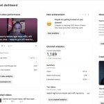 YouTube 1180 Subscriber Organic Monetized Channel