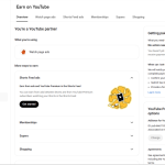 YouTube 1000 Subscriber Organic Monetized Channel