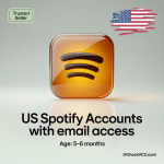 US Spotify Accounts with Email Access Age: 5–6 Months
