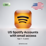US Spotify Accounts with Email Access Age: 1–2 Years