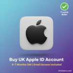 UK Apple ID Account | 6-7 Months Old | Email Access Included