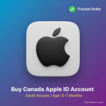 Canada Apple ID | Aged 6–7 Months | Full Email Access