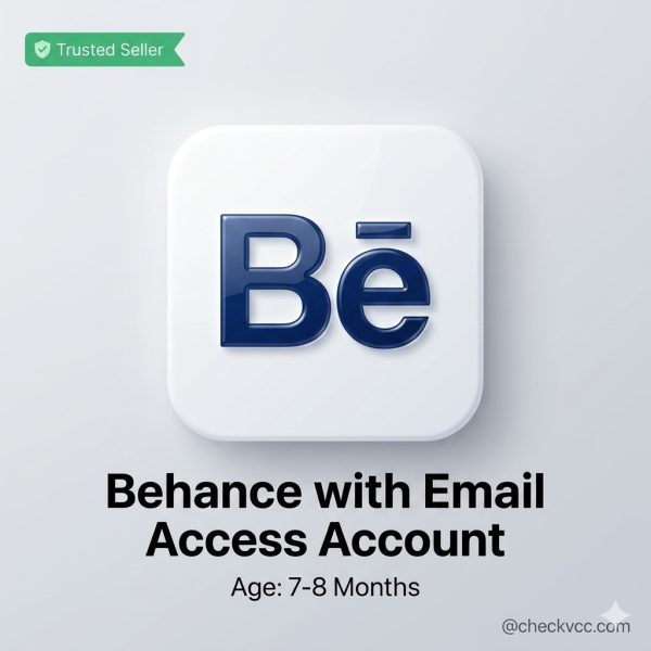 Behance with Email Access Account Age: 7 to 8 Months