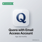 Quora with Email Access Account Age: 2 to 3 Months
