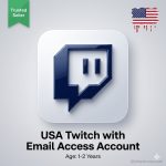 USA Twitch with Email Access Account Age:1 to 2 Years