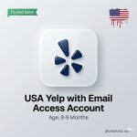 USA Yelp with Email Access Account Age: 8 to 9 Months