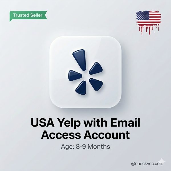 USA Yelp with Email Access Account Age: 8 to 9 Months