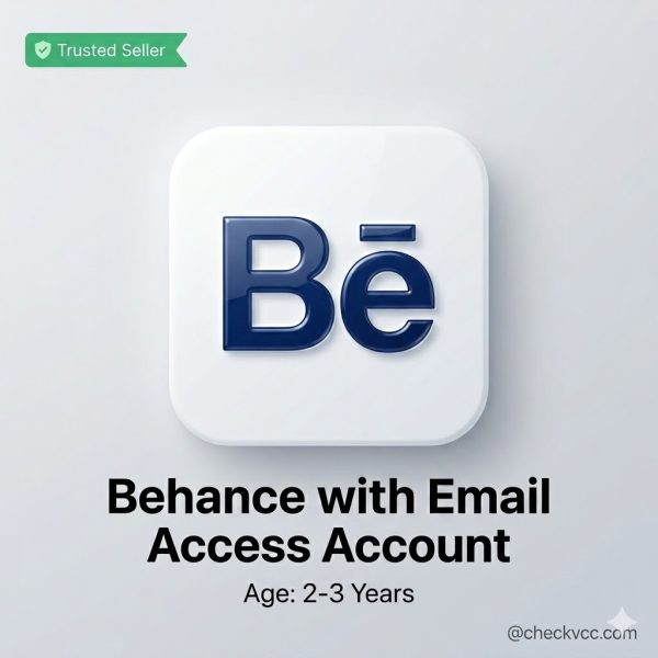 Behance with Email Access Account Age: 2 to 3 Years