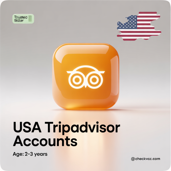 USA TripAdvisor Accounts 2–3 Years Aged | Maximum Trust