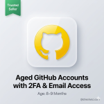 Aged GitHub Accounts with 2FA & Email Access 8–9 Months