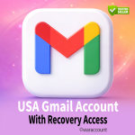 Brand New USA Gmail Account with Recovery Access