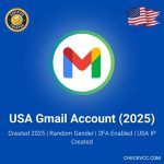 Gmail Accounts | Created 2025 | Random Gender | 2FA Enabled | USA IP Created