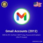 Buy Aged Gmail Accounts (2012) | SMS & 2FA Verified | SMTP (App Password) Enabled | USA IP Created
