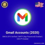 Buy Aged Gmail Accounts (2020) | SMS & 2FA Verified | SMTP (App Password) Enabled | USA IP Created