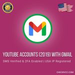 Buy Aged YouTube Accounts (2019) with Gmail | SMS Verified & 2FA Enabled | USA IP Registered