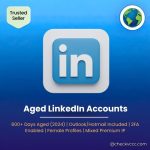 Buy Aged LinkedIn Accounts | 600+ Days Aged (2024) | Outlook/Hotmail Included | 2FA Enabled | Female Profiles | Mixed Premium IP