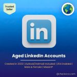 Buy Aged LinkedIn Accounts | Created in 2023 | Outlook/Hotmail Included | 2FA Enabled | Male & Female | Mixed IP