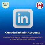 Buy Canada LinkedIn Accounts | 700+ Days (2024 Vintage) | Outlook/Hotmail Included | 2FA & Gender Mix | Canada IP Registered