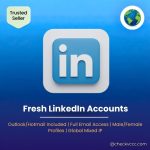 Buy Fresh LinkedIn Accounts | Outlook/Hotmail Included | Full Email Access | Male/Female Profiles | Global Mixed IP
