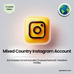 Buy Mixed Country Instagram Accounts | 2FA Enabled | Email Included (Outlook/Hotmail) | Random Profiles
