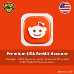Buy Premium Reddit Accounts (2019 Aged) | USA IP Registered | Verified with Email | 2FA Included | 700+ Post & 100+ Comment Karma