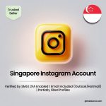 Buy Singapore Instagram Accounts | Verified by SMS | 2FA Enabled | Email Included (Outlook/Hotmail) | Partially Filled Profiles