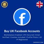 Buy UK Facebook Accounts | Marketplace Enabled | 2FA Secured | Email Verified | Cookies Included | Profile Photo | UK IP Registered