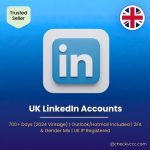 Buy UK LinkedIn Accounts | 700+ Days (2024 Vintage) | Outlook/Hotmail Included | 2FA & Gender Mix | UK IP Registered