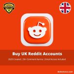 Buy UK Reddit Accounts | 2025 Created | 50+ Comment Karma | Email Access Included