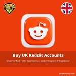 Buy UK Reddit Accounts | Email Verified | 100+ Post Karma | United Kingdom IP Registered