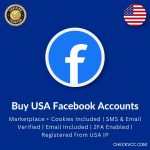 Buy USA Facebook Accounts | Marketplace + Cookies Included | SMS & Email Verified | Email Included | 2FA Enabled | Registered from USA IP