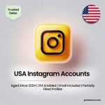 Buy USA Instagram Accounts | Aged Since 2024 | 2FA Enabled | Email Included | Partially Filled Profiles