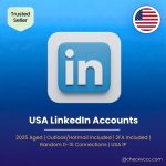Buy USA LinkedIn Accounts | 2025 Aged | Outlook/Hotmail Included | 2FA Included | Random 0-15 Connections | USA IP