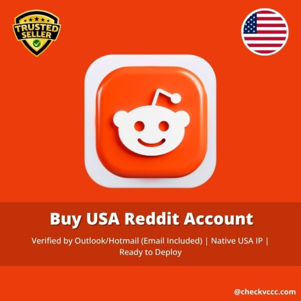 Buy USA Reddit Accounts | Verified by Outlook/Hotmail (Email Included) | Native USA IP | Ready to Deploy